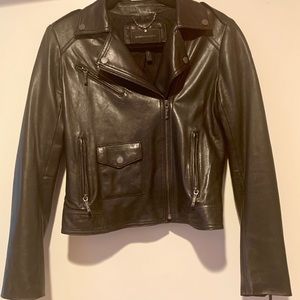 BCBGMAXAZRIA Leather Jacket